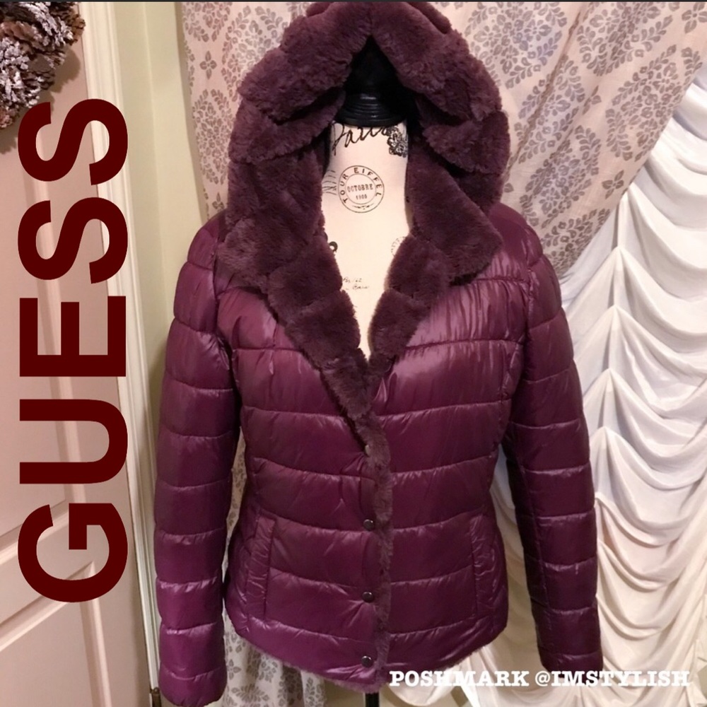 SALE! WORN 1x Guess Reversible Colette Jacket